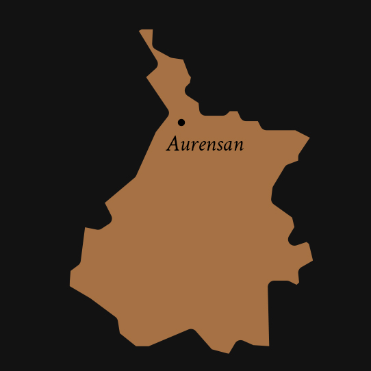 map aurensan