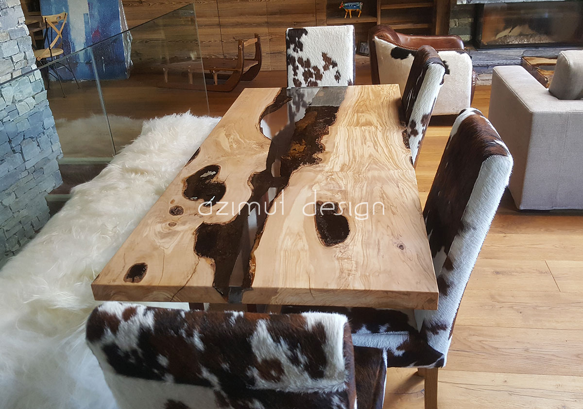 table olivier chalet dada