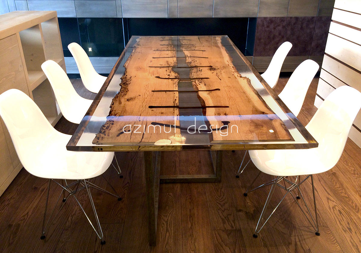 table raccord metal salle manger 1 laguna