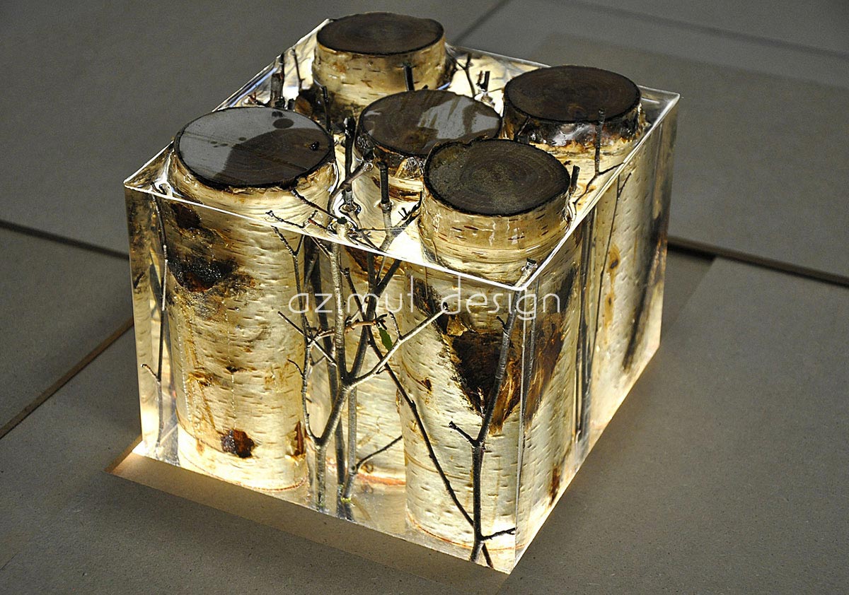 cube resine 2 concept